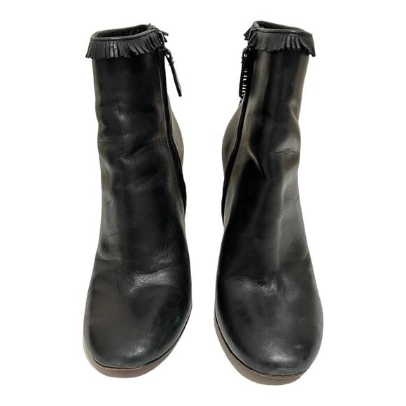 TORY BURCH Bandelier Fringed Leather‎ Ankle Boots size 8 $525 - Picture 2 of 8